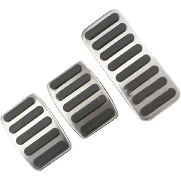 

Car Gas Brake Pedal Compatible For Kia Picanto Morning TA Grand Eko Taxi 2011~2017 Anti-Slip Brake Footrest Foot Pedals Cover Accessories(3pcs) 3pcs