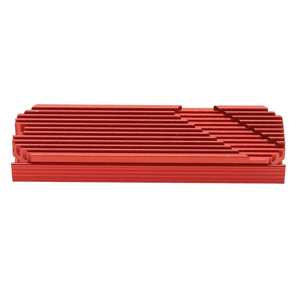M.2 2280 SSD Heatsink Anodized Aluminium Alloy Fast Heat Conduction M.2 2280 SSD Cooler for Desktop Computer
