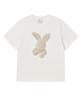 ACME DE LA VIE Woman Fuzzy Rabbit Short Sleeve T-Shirt (2 Color)