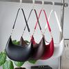 French Style Underarm Crescent Bag, Minimalist Unique Women Shoulder Bag Niche Commute Handbag