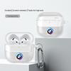 YGIE8 Business Carbon Fiber Earphone Cases with Keychain For Airpods 1/2/3 AirPods pro AirPods pro 2 AirPods 3 pro For BMW Performance
