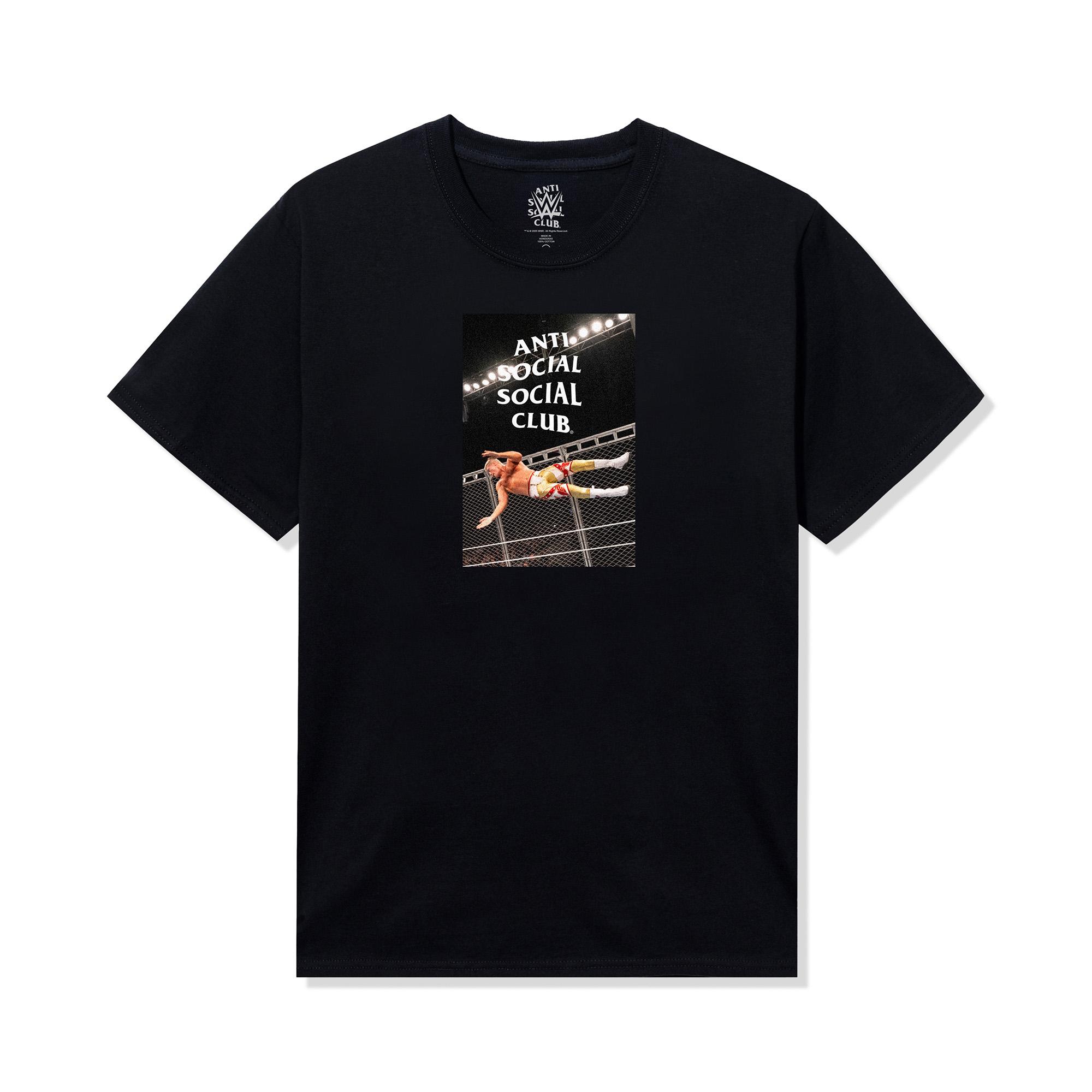 Anti Social Social Club American Nightmare T-Shirt Black Black/L