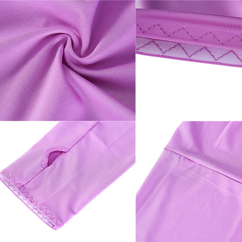 Silk Finger Hole Cycling Sleeves Women Shawl Arm Sleeve Sports Glove Sun Sleeves Sun UV Protection