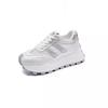 New Mesh Breathable Thick Soled Shoes for Women Spring Summer Height Increasing Dad Shoes Sports Casual Shoes