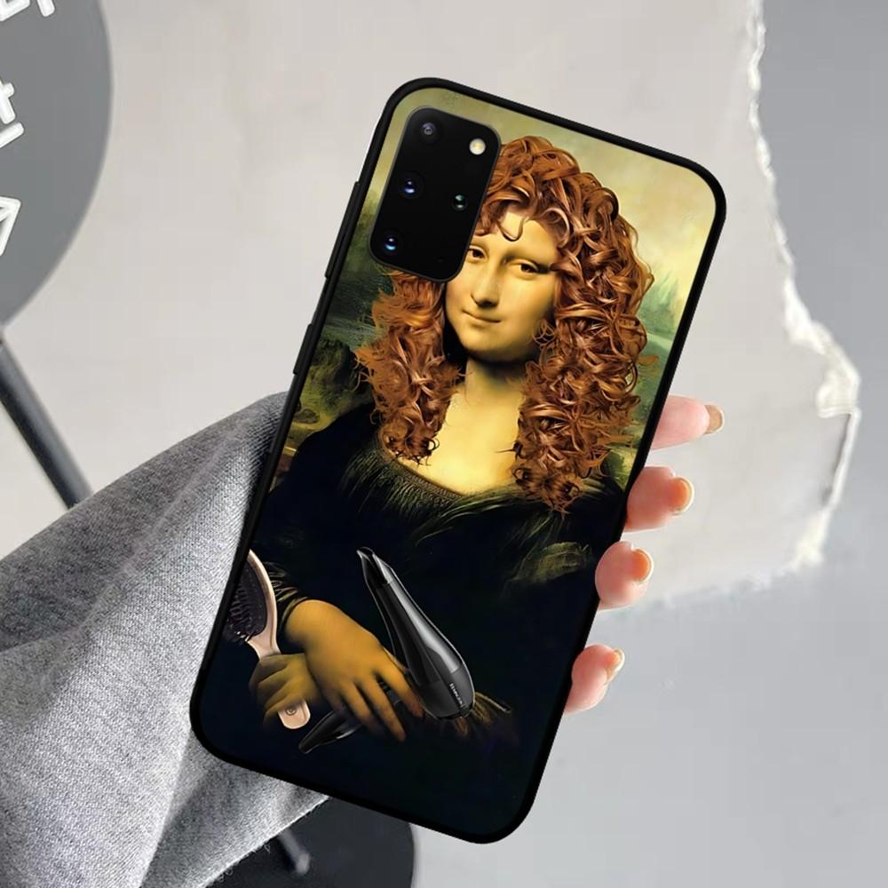 Mona Lisa Phone Case For Samsung S 9 10 20 21 22 23 30 23 24 Plus Lite Ultra FE S10lite Fundas