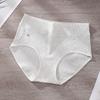 Plus Size Ladies Spring Fashion Cotton 10A Antibacterial Comfortable Breathable Seamless Briefs