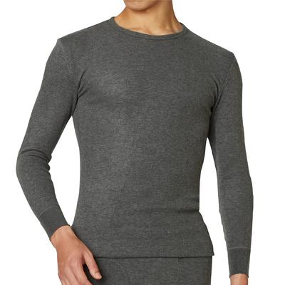 ITOART Camisola Quente de Gola Redonda Manga Comprida Tamanho Feito no Japão Camisa Masculina Escovada Dupla, M, Carvão,