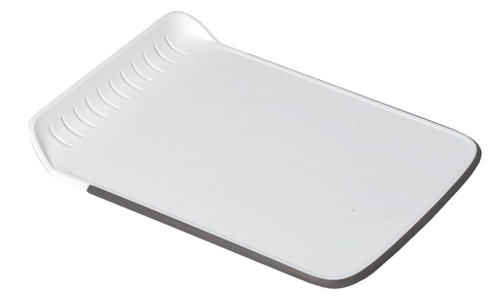 Pearl Metal Cutting Board, Self-Standing, S Size, with Measuring Marks, Grater, Draining Function, and Non-Slip Base, Simple Use CC-1870