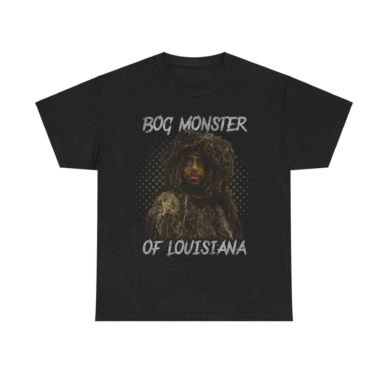 Bog Monster Of Louisiana IJ Funny T-Shirt L