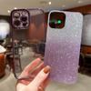 Gradient Glitter Electroplated Clear Phone Case For iPhone 14 13 12 11 Pro Max 7 8 Plus SE  Mini Soft Cover
