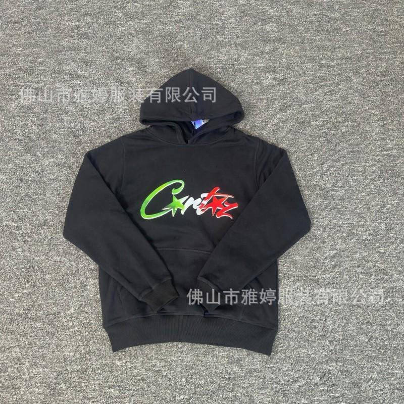 Corteiz Alcatraz Badge Patchwork Windbreaker Jacket Loose Fit Streetwear Unisex Lightweight Outerwear