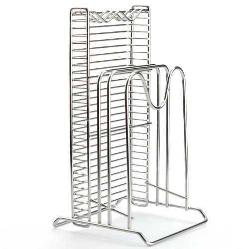 PEARL METAL Dualis Stainless Steel Knife and Cutting Board Stand, Made In Japan, H-5647