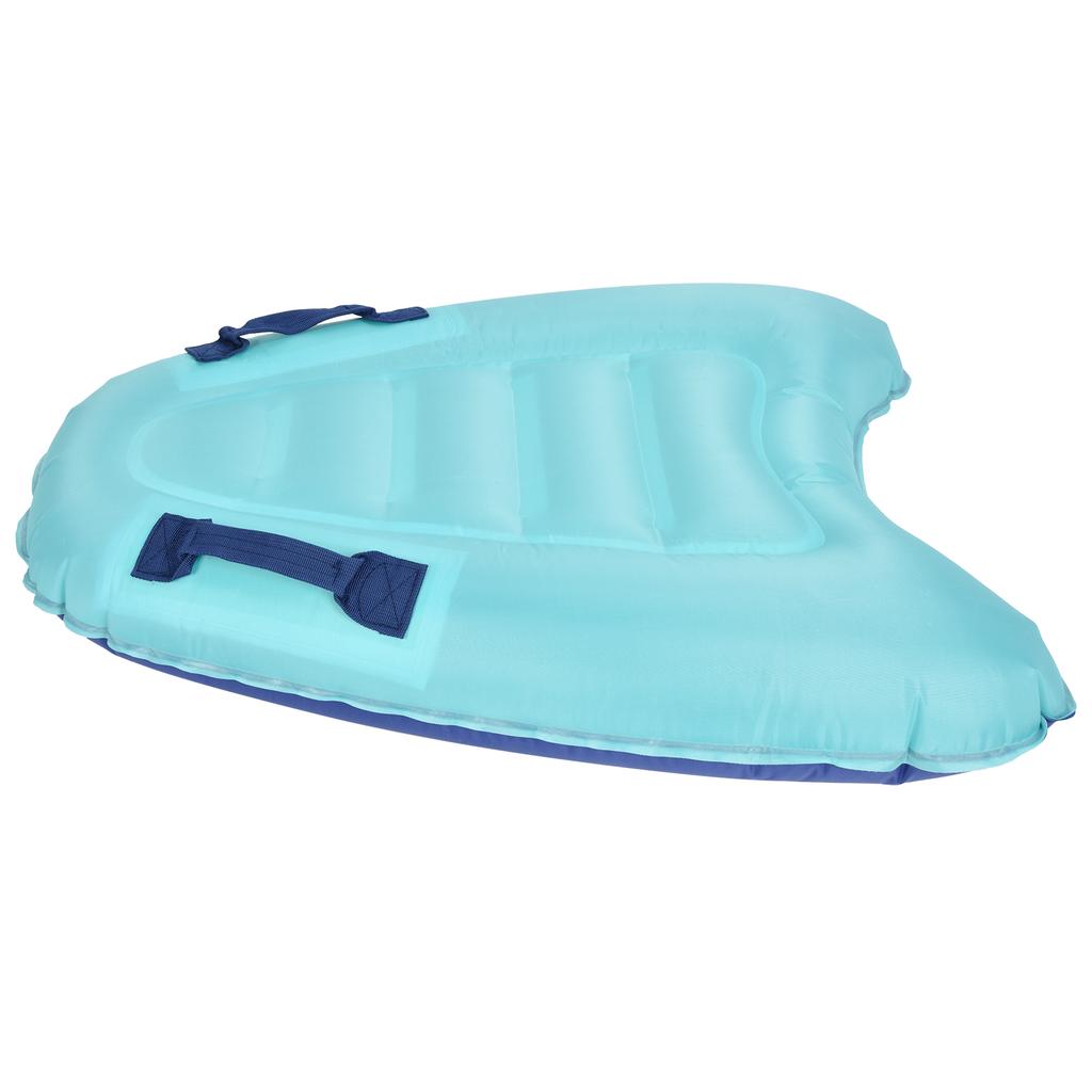 Inflatable Floating Board Portable Lightweight Swimming Learning Beach Bodyboard with Handle