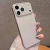 Fashion Ultra Thin Translucent Phone Case For iPhone 17 16 15 14 13 Pro Max 17Pro 16Pro Cases Shockproof Soft Matte Back Cover