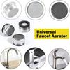 Durable Brass Water Saving Faucet 24mm Thread Nozzle Tap Aerator Replaceable Filter Filter Mouth Mixed Nozzle Kitchen