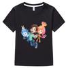Kids Summer T-shirts for Boys Tops Cartoon The Fixies T Shirt Witch Wizard Funny Tshirt Girls Short Sleeves 100% Cotton Tees
