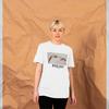 Apoh Michelangelo 'De Schepping van Adam' Wit T-shirt
