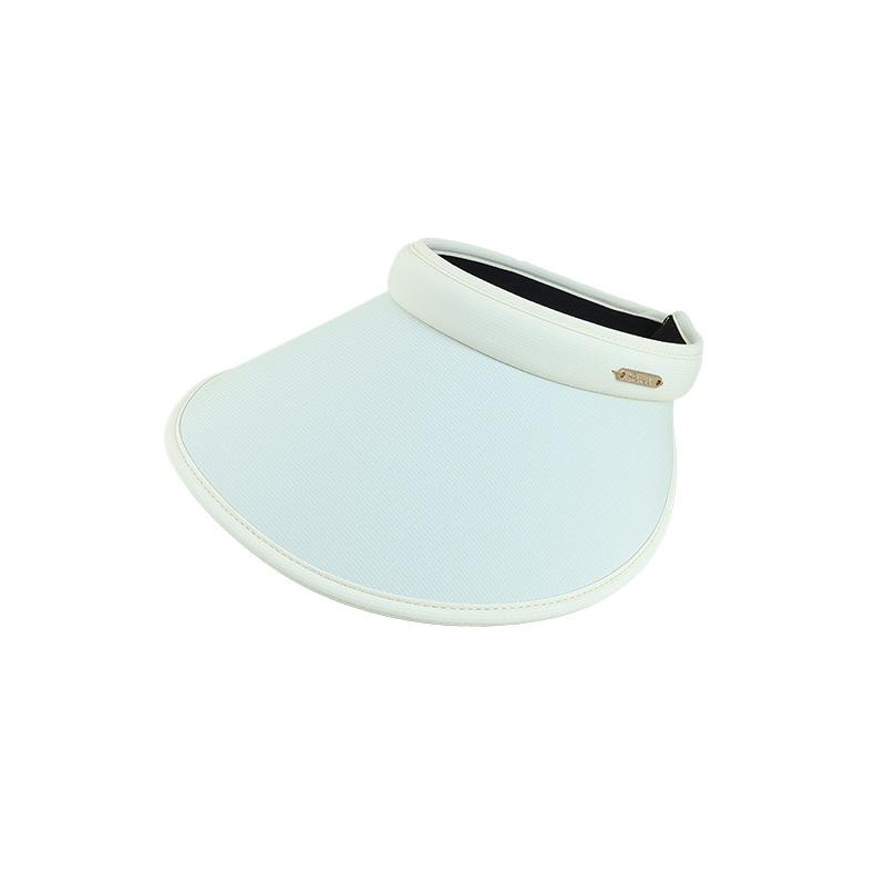 Damen Sommer Outdoor Hut Großer Schirm Gesichtsformend Offene Oberseite Sonnenschutz Breitkrempig Outdoor Modeaccessoire