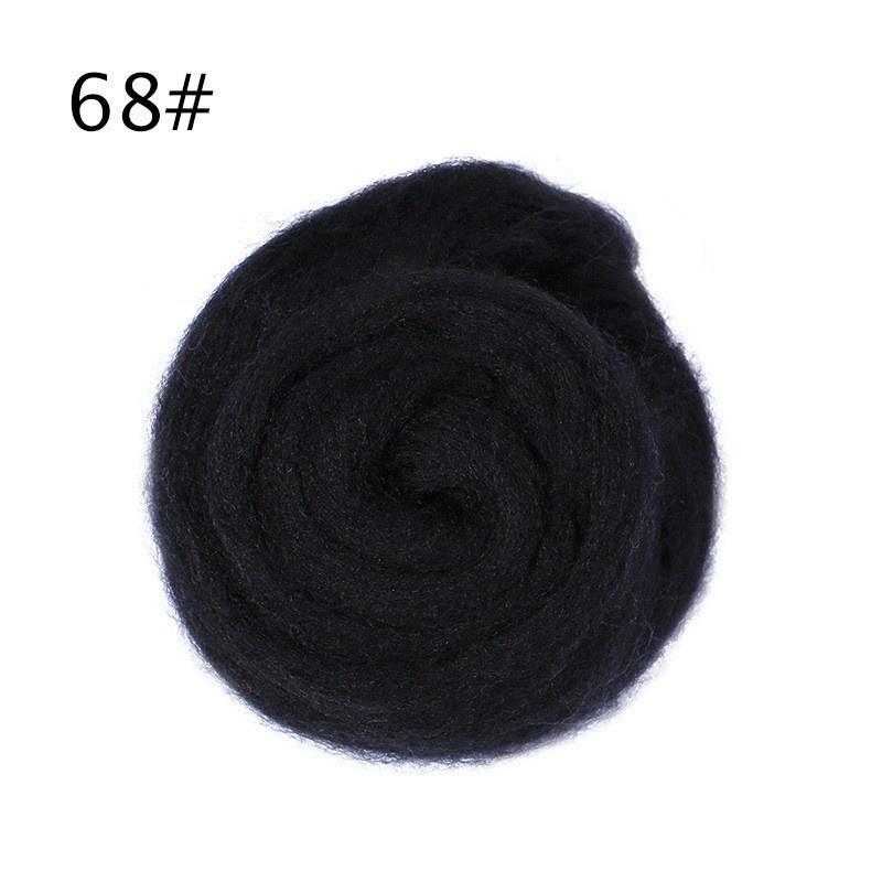 12g Multiple Solid Color Wool Felt DIY Needle Punched Felt Wet Felt Colored Wool Material Bag Handmade DIY Accessories