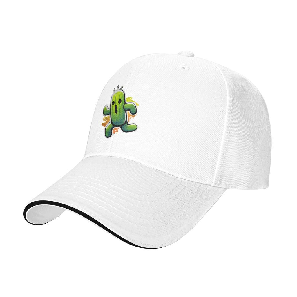 FF VII Cactuar Baseball Cap Tennis Skate Hot Sale Hip Hop Hats Unisex Adult Streetwear Print Snapback Cap