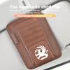 Car Sun Visor Organizer Storage Bag Card Glasses Holder Clip For Vauxhall Tigra Corsa VXR Astra D G J H Zafira Vectra