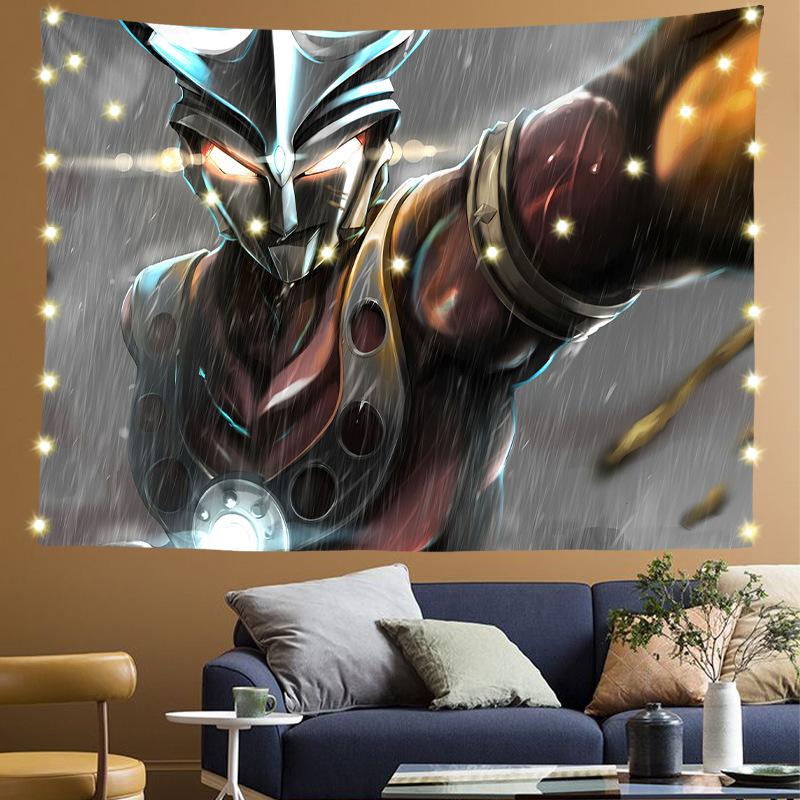 Ultraman Cartoon Wall Hanging for Children's Room Decoration Background Cloth