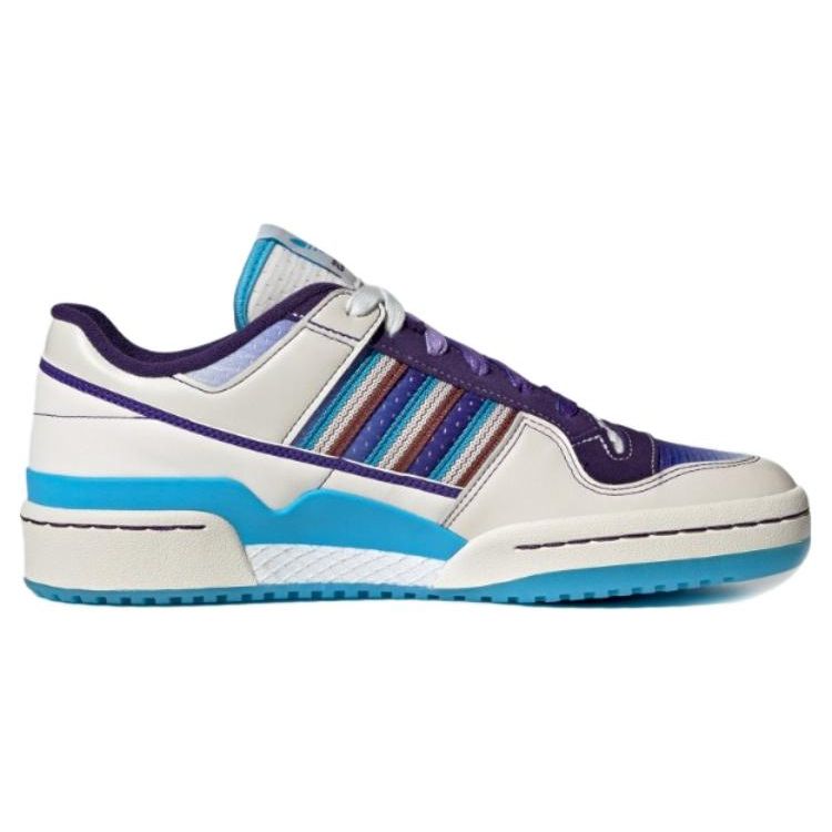 Adidas Forum 84 Low CL Chalk White Blue Men Sneakers Cream Sky-Lush Energy-Ink IF8181