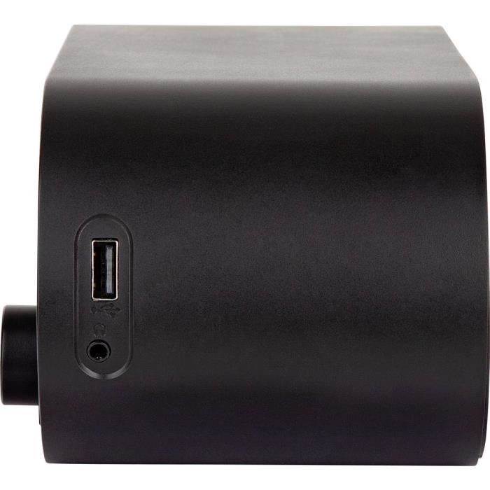 Stolní internetové rádio - Imperial - i105 - Černé - AUX, USB - Funkce budíku, WiFi