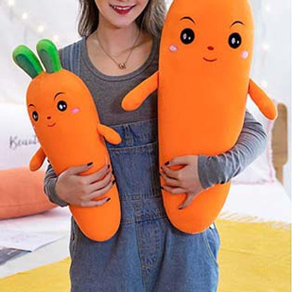 Pillow Funny Plushie Plush Pillow Carrot Stuffed Toy Carrot Plush Toy Plush Doll Stuffed Doll