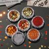 Nail Art Sequins Ins Autumn Thanksgiving Maillard Color Fantasy Maple Leaf Sequins Glitter Set