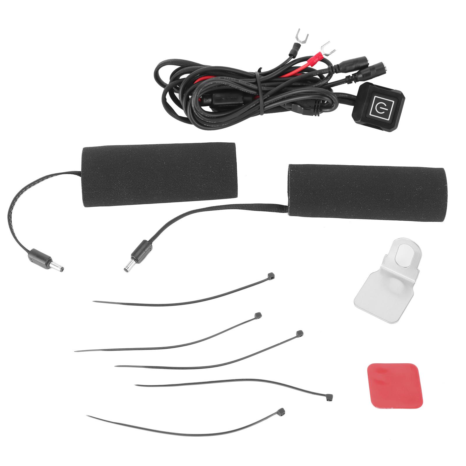 

12 В Мотоциклетные электрические ручки с подогревом 3Уровень Температура Быстрый Нагрев Мотоциклетный Руль Чехол