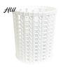 Ventilated Pen Holder Imitation Rattan Holder, Round Hollow Desk Organizer, Large Capacity Pencil Office Supplies Organizer Cup for Pens Pencils
