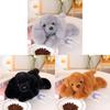 Cuscino Peluche Cane Orsacchiotto Con Morcida Imbottitura in Cotone PP Per Comfort e Gioco