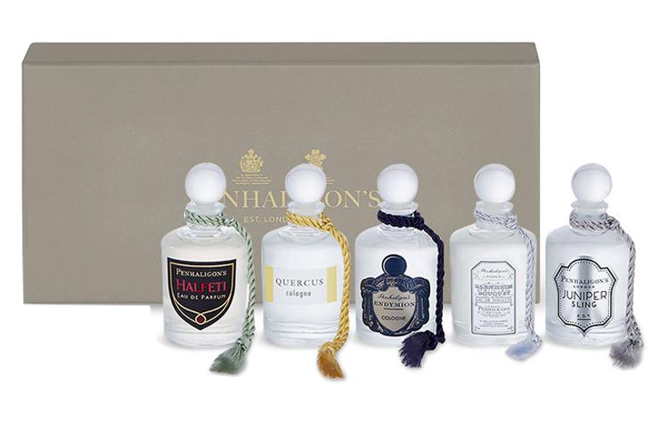 PANHAILIGEN Celebrity Mini Bottle Sample Set Five Piece Set Perfume Box Eau De Parfum, Eau De Toilette, Eau De Cologne Star mini bottle perfume gift box 5ml*5