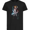 Black T-Shirt - Black Jersey - Genshin Impact - Childe Tartaglia-