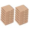 12 Pcs Mini Pizza Box Wrapping Boxes Multi-function Practical Paper Bakery Storage Restaurant Supply