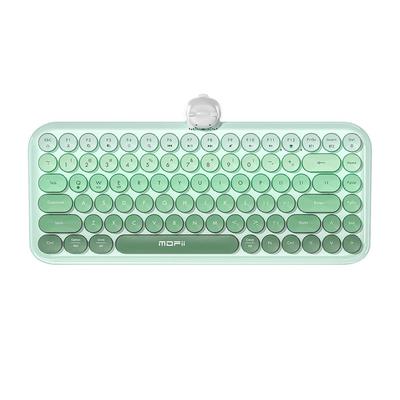 Mofi  Dual - Mode Wireless Bluetooth Keyboard: USB - Enabled, with Mechanical - Feel, for Mobile Phones  Anni