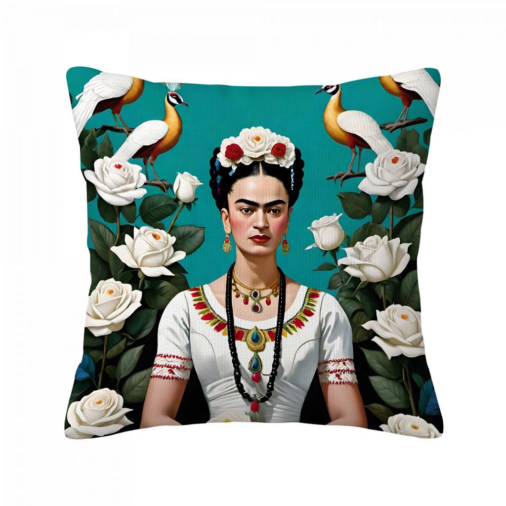 Frida Pillowcase Luxury Cushion Cover For Sofa Anime Personalized Gifts Home Decorations Living Room Decoration Sleeping Pillows