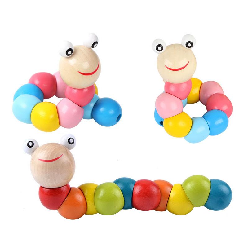 Wooden Montessori Toys for Kids Wood Sorting & Stacking Toys Girt for Girls Boys Color Shape Early Educational Toys for Toddlers