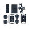 Base de Moteur de Train Plaque Technologie Briques de Construction Pièces Châssis 88002 Assemblage Cadre de Roue de Train MOC DIY Briques Jouets Accessoire