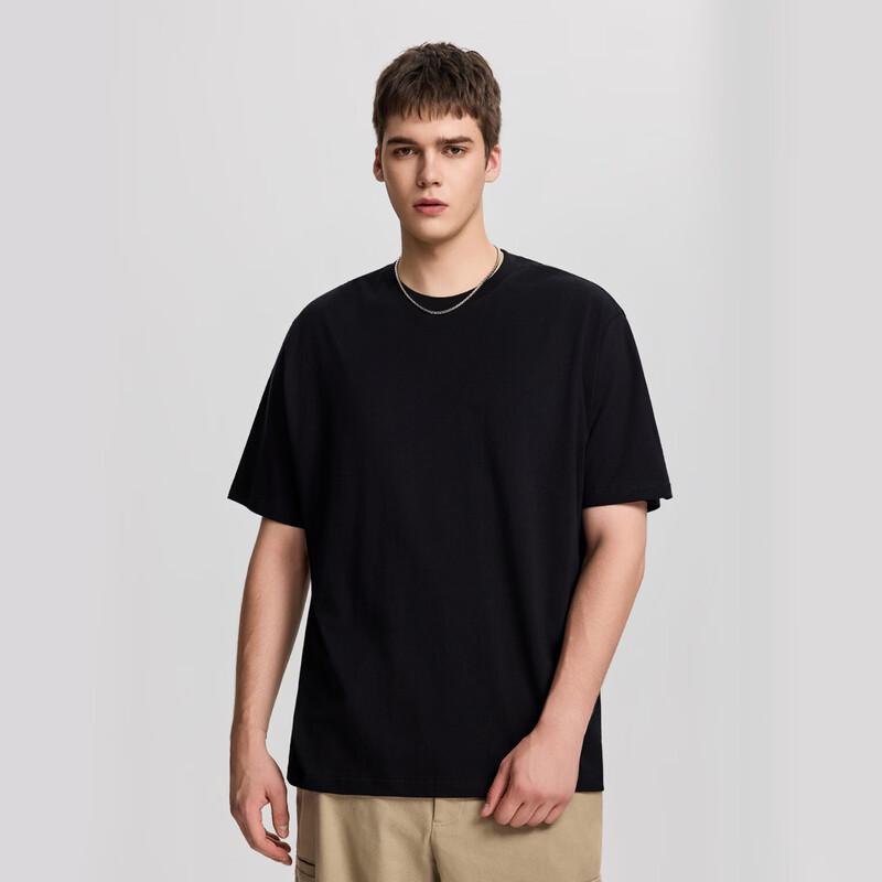 Jeep T-shirt da uomo a maniche corte in puro cotone