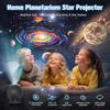 Projecteur Galaxy, Projecteurs Étoiles avec 12 Films Spatiaux Pour Chambre à Coucher Planétarium Veilleuse Plafond Nébuleuse Salon Salle de Jeu Décor