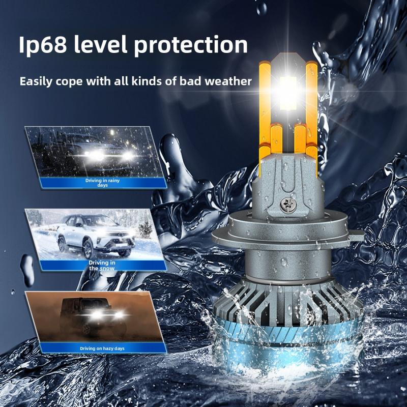 

LED Headlight High Low Beam Fog Light Super Bright Bulb Compatible with Dodge 2009 2016 Journey Caliber High Quality Accessories CoolBo