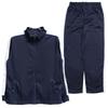 One Colors Men's Plus Size Tracksuit Set, Top and Bottoms, Navy and White, Size 3L