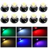 10 Stück T4.7 T4 5050 SMD LED Neo Wedge Armaturenbrett Instrumentencluster Licht Mode Auto Panel Anzeige Tacho Armaturenbrett Glühbirne 7 Farben#294303