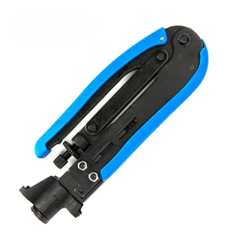 Dual Purpose Cable Crimping Pliers - SQ-548 Tool for Waterproof F-Head Connector Crimping | Pro Durable Hand Tool for Wire Work