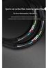 Modern Genuine Leather Steering Wheel Cover for Elantra, Santa Fe, Ix25, Yue Dong, Ix35, Yuelan, Tusheng, Reina