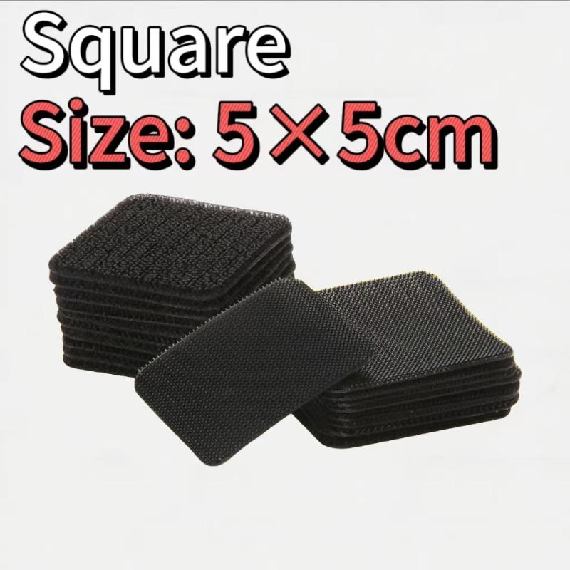 5-20pairs Carpet Fixing Sticker Adhesive Fastener Tape Strong Double Side Hook-and-loop Fastener Auto Adhesive Tape Comforter