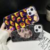 Spooky Scary Red Eye Pattern Phone Case For IPhone 14 13 12 Mini 11 Pro XS Max X XR 14 Plus Tempered Glass Cover