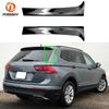 Black Rear Window Side Spoiler Canard Canards Splitter for VW Tiguan MK2 2017 2018 2022 2023 Accessories